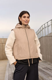 Soya Concept Fenya 79 Waistcoat Camel