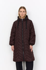 Soya Concept Fenya 81 Coat Chocolate
