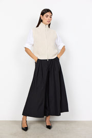 Soya Concept Gith 1 Waistcoat Cream Melange