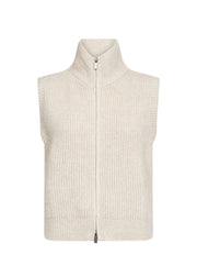 Soya Concept Gith 1 Waistcoat Cream Melange