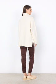 Soya Concept Gunna 6 Knit Pullover Cream Melange