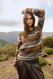 Soya Concept Hadil YD 2 Sweater Forest Night MLT