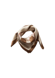 Soya Concept Hafida AOP 1 Scarf Brown Print