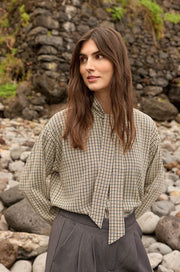 Soya Concept Halia 2-AOP Blouse Houndstooth