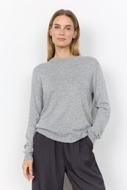 Soya Concept Hannele 1 Jumper Light Grey Melange
