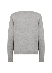 Soya Concept Hannele 1 Jumper Light Grey Melange