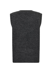 Soya Concept Herla 1 Knit Vest Dark Grey