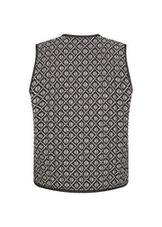 Soya Concept Isola 1 Waistcoat Black Print