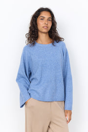 Soya Concept Orlean 4 Knit Sweater Blue