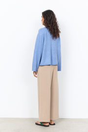Soya Concept Orlean 4 Knit Sweater Blue