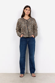 Soya Concept Pietta 5 Jacket Leo Print