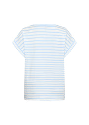 Soya Concept Rina Stripe 18 T-Shirt Blue