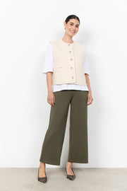 Soya Concept Shaima 10 Waistcoat Cream