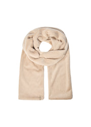 Soya Concept Vendla 2 Faux Fur Scarf Sand
