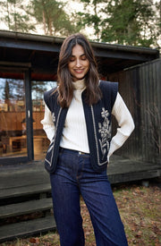 Soya Concept Verna 1 Waistcoat Black