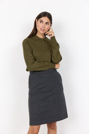 Soya Concept Vinja 3 Skirt Dark Grey