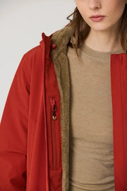 Tanta Verglas Jacket Red Ochre