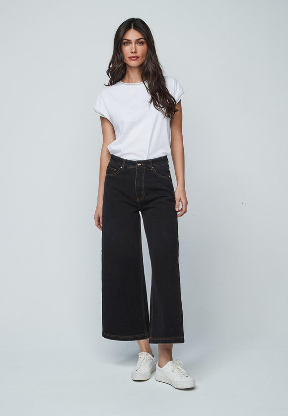 Unique Unlimited Kauboi Jeans Black Denim