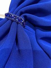 Veni Infantino Royal Blue Dress