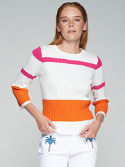 Vilagallo Knit Colourblock Jumper