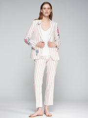 Vilagallo Heather Jacket Red Stripes