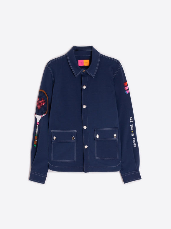 Vilagallo Olivia Jacket Navy