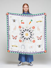 Vilagallo Silk Scarf