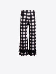 Vilagallo Sandra Pants Black Gingham