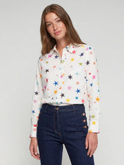 Vilagallo Donia Shirt Star Print Multi