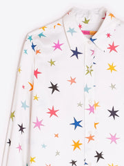 Vilagallo Donia Shirt Star Print Multi
