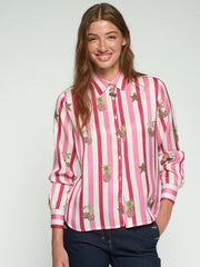 Vilagallo Isa Striped Shirt
