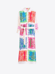 Vilagallo Dress Tropical Print Multi