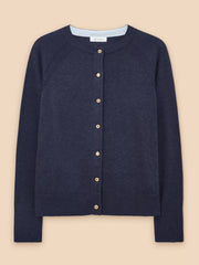 White Stuff Lulu Knit Cardi Dark Navy