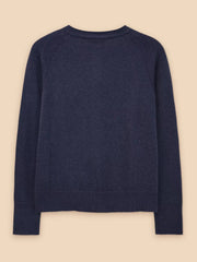 White Stuff Lulu Knit Cardi Dark Navy