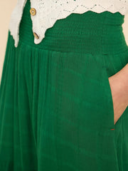 White Stuff Phoebe Maxi Skirt Bright Green