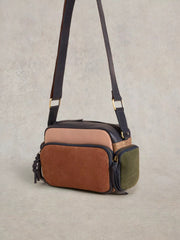 White Stuff Lana Camera Bag Tan Multi