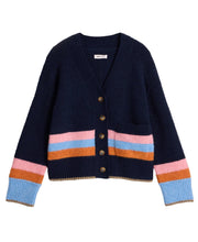 White Stuff Judi Cardi Navy Multi