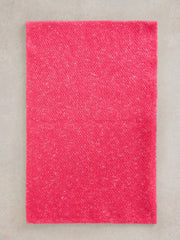 White Stuff Abby Knitted Snood Bright Pink