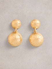 White Stuff Abelia Earrings Gold