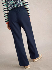 White Stuff Freda Wide Leg Trouser Navy