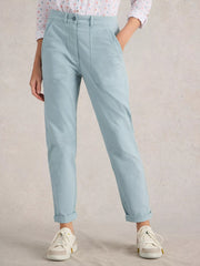 White Stuff Twister Chino Trouser Light Blue