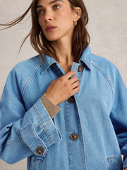 White Stuff Oakleigh Mid Denim Coat