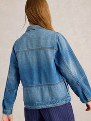 White Stuff Camille Mid Denim Jacket