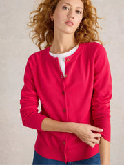 White Stuff Lulu Cardi Bright Pink