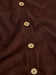 White Stuff Nova Linen Blend Tank Dark Brown