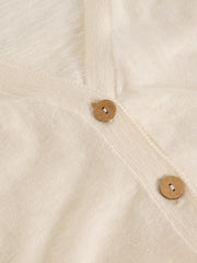 White Stuff Nova Linen Blend Tank Nat White