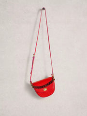 White Stuff Sasha Saddle Bag Mid Orange