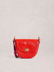 White Stuff Sasha Saddle Bag Mid Orange