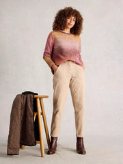 White Stuff Lilbet Jumper Brown MLT