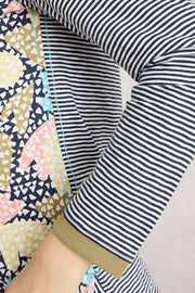 White Stuff Clara Long Sleeve Tee Black MLT